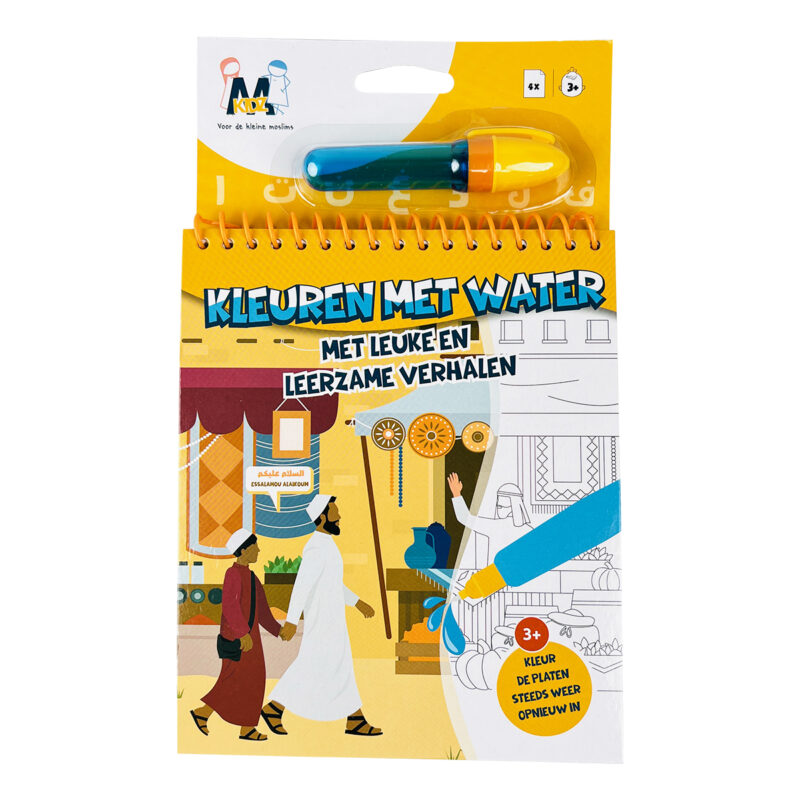 Kleuren met water boek kinderen